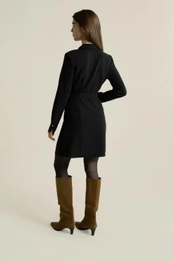 Discount ETAM Robe ceinturée NOIR