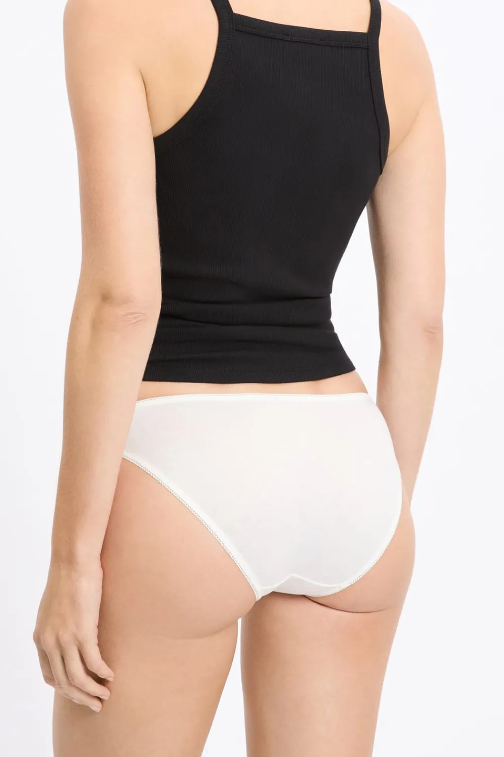 Discount ETAM Set de 3 bragas de algodón MARINO
