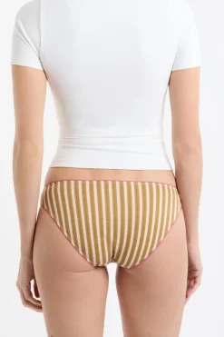 Discount ETAM Set de 3 bragas de algodón BLUSH