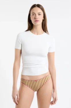Discount ETAM Set de 3 bragas de algodón BLUSH