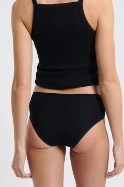 New ETAM Set de 3 braguitas culotte de algodón orgánico BLANCO/NEGRO/C.GRIS