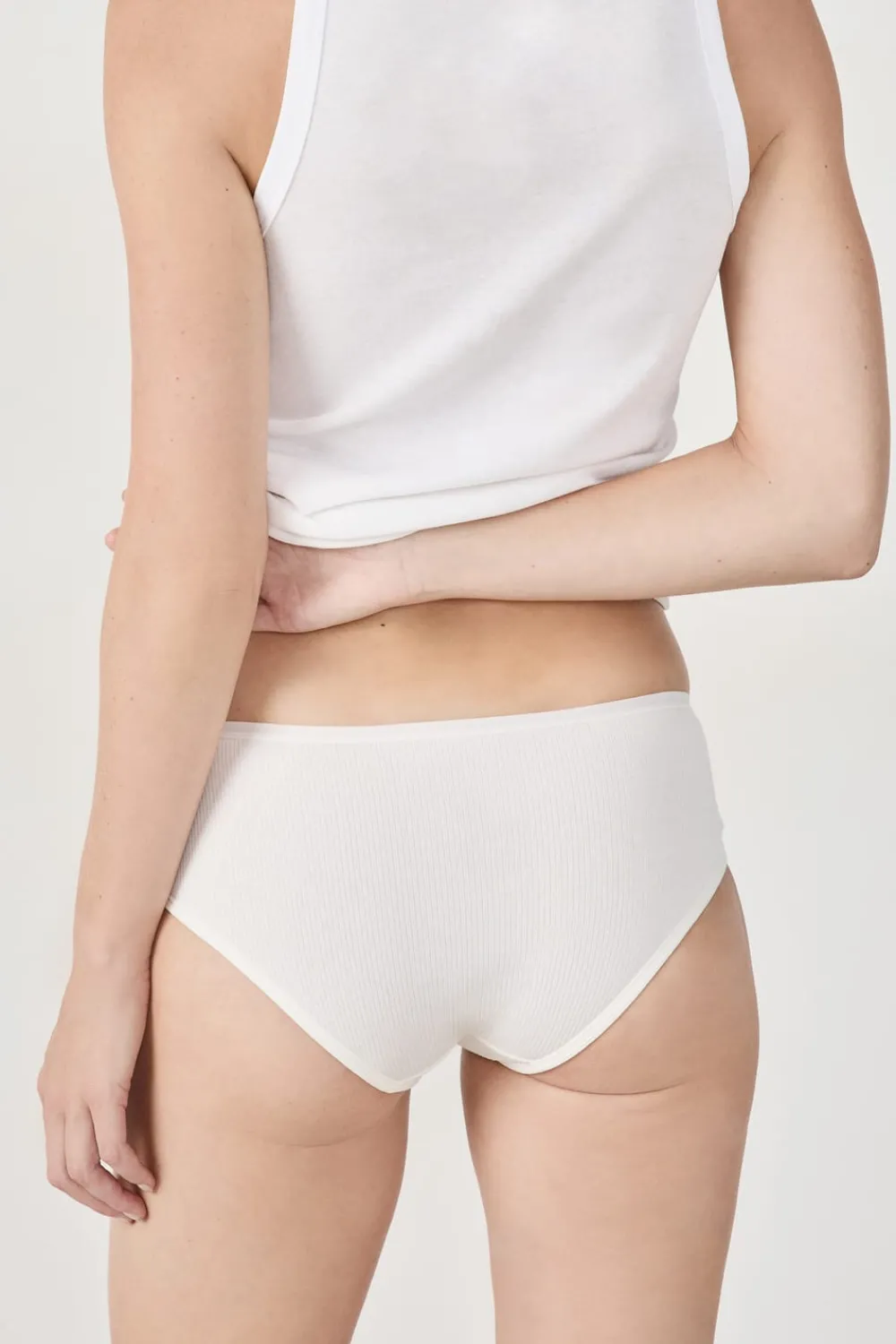 Outlet ETAM Set de 3 braguitas culotte de algodón ROSA NUDE