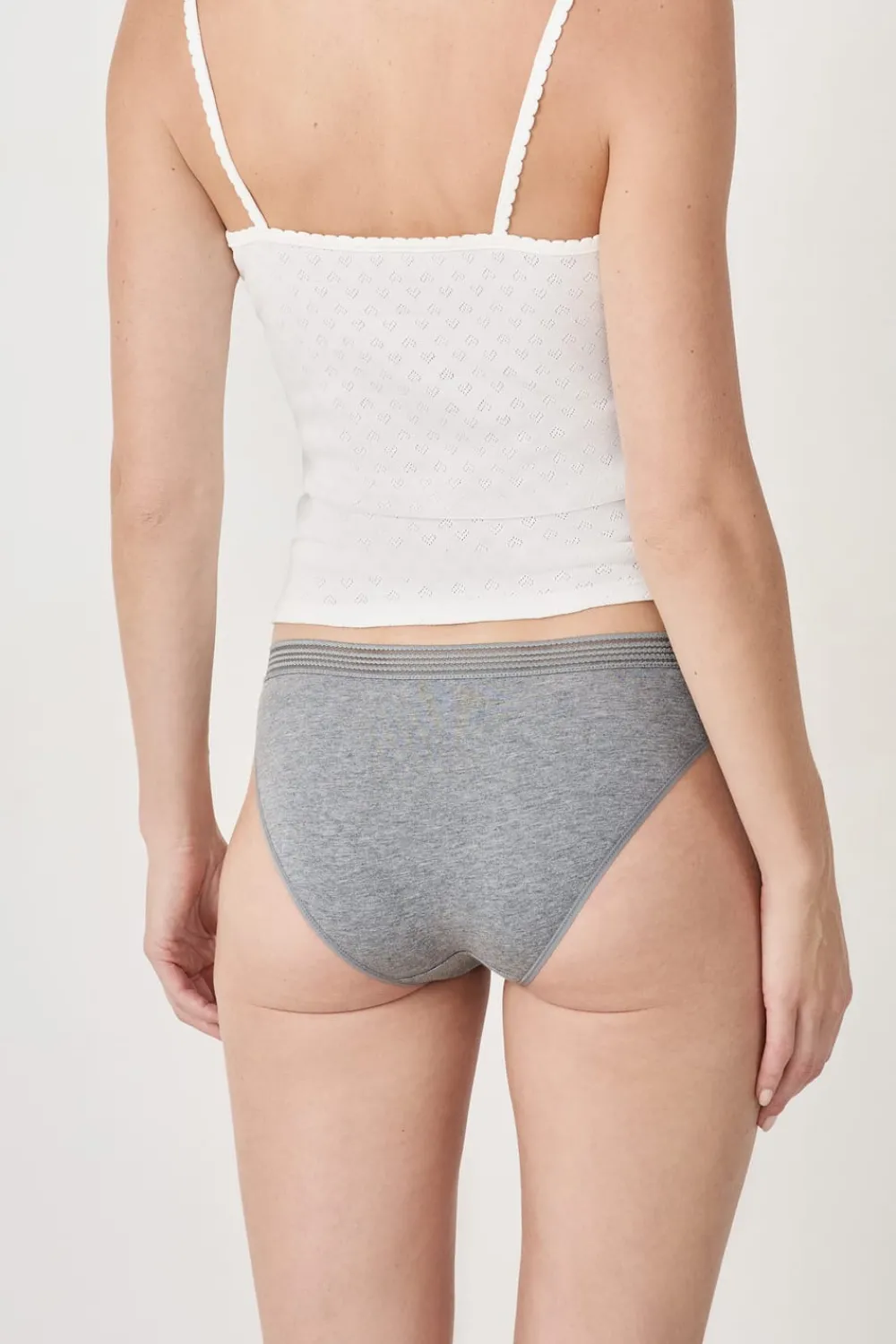 Best ETAM Set de 3 braguitas de algodón y encaje MULTICOLOR