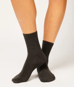 Outlet ETAM Set de 2 pares de calcetines térmicos C.GRIS