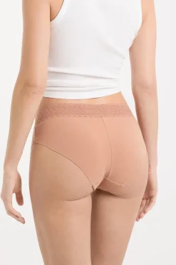 New ETAM Shorty de algodón sin costuras DUNE