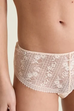 Outlet ETAM Shorty en dentelle BLUSH