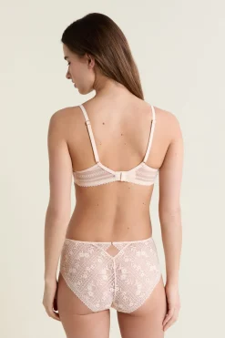 ETAM Soutien-gorge en dentelle avec bijou doré BLUSH