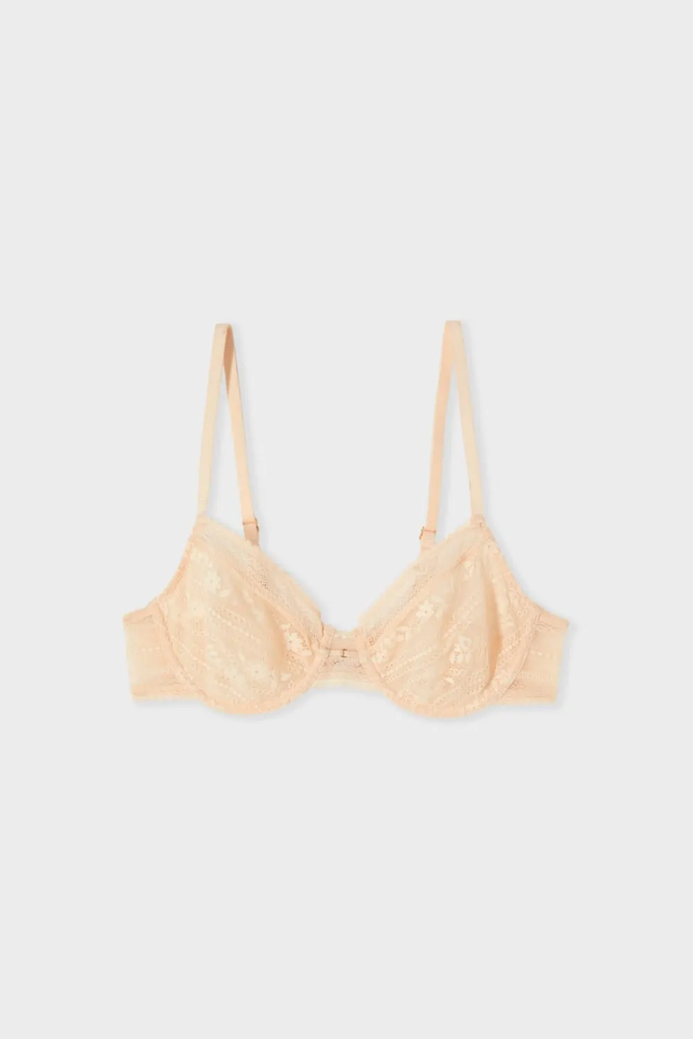 ETAM Soutien-gorge en dentelle avec bijou doré BLUSH