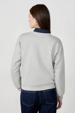 Clearance ETAM Sudadera "California" de algodón GRIS