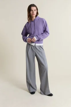 ETAM Sudadera con capucha de algodón parma