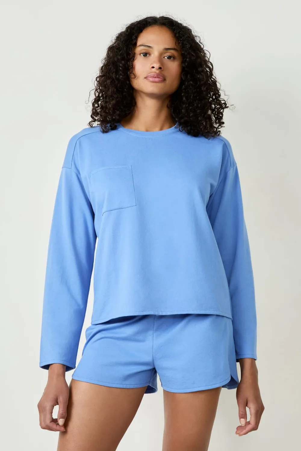 New ETAM Sudadera de pijama AZUL CLARO