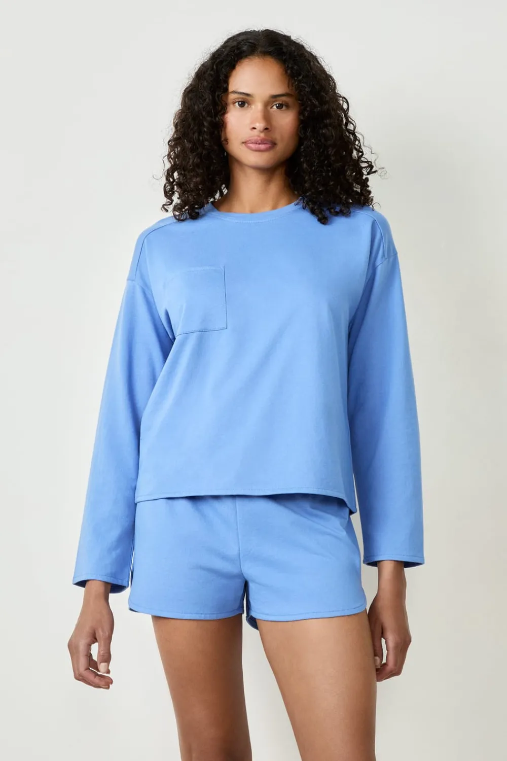 New ETAM Sudadera de pijama AZUL CLARO