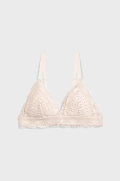 Clearance ETAM Sujetador Nº 8 - Triángulo sin aros ROSA P&Aacute;LIDO