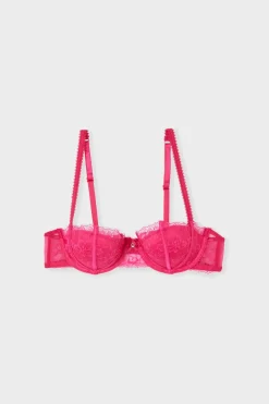 Sale ETAM Sujetador balconette de encaje PETUNIA
