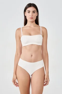 Online ETAM Sujetador bandeau aros suaves tirantes desmontables CRUDO