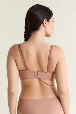 Hot ETAM Sujetador bandeau, copas C-E, tirantes desmontables MAQUILLAJE