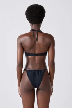 New ETAM Sujetador bikini bandeu NEGRO