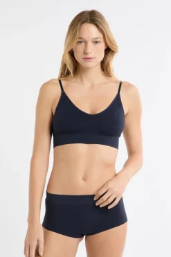 Sale ETAM Sujetador bralette sin aros MARINO