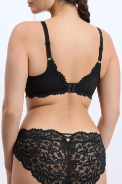Discount ETAM Sujetador con copas finas post-mastectomía NEGRO
