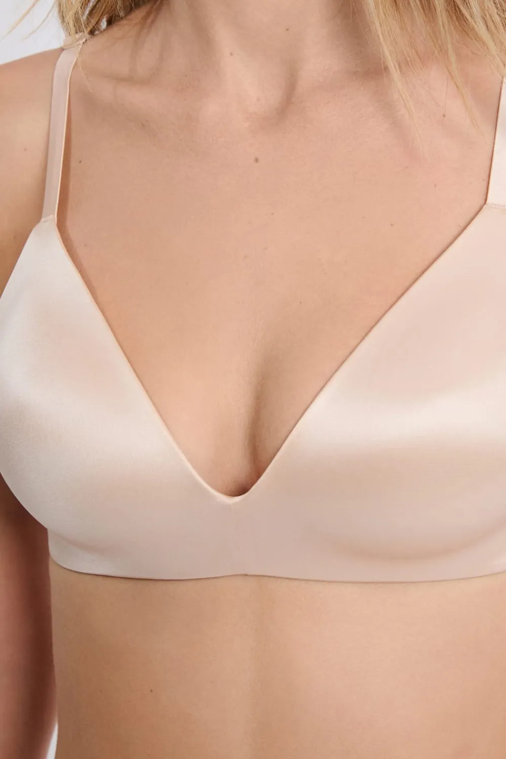 Hot ETAM Sujetador copa fina sin aros BEIGE