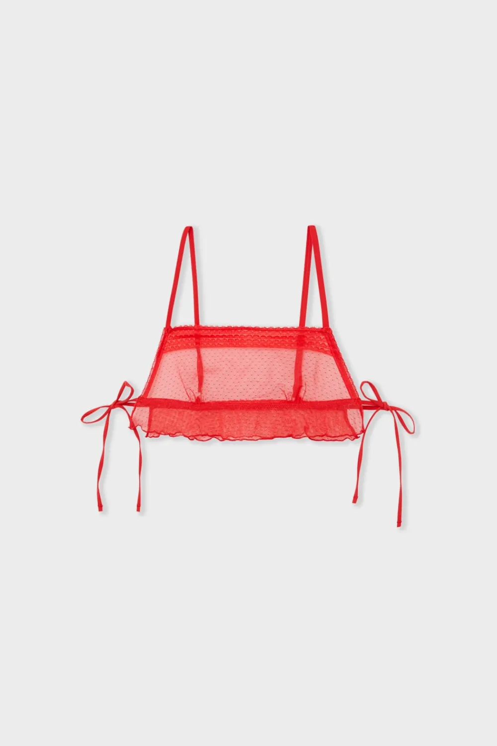 Clearance ETAM Sujetador de encaje ROJO