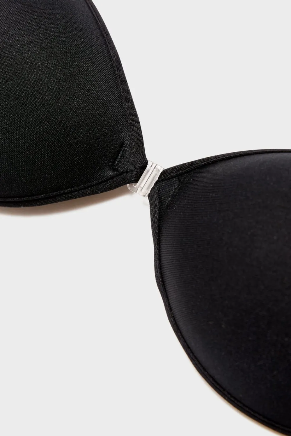 Discount ETAM Sujetador de microfibra sin tirantes NEGRO