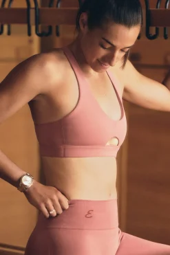 Best ETAM Sujetador deportivo - Sujeción media ROSA EMPOLVADO
