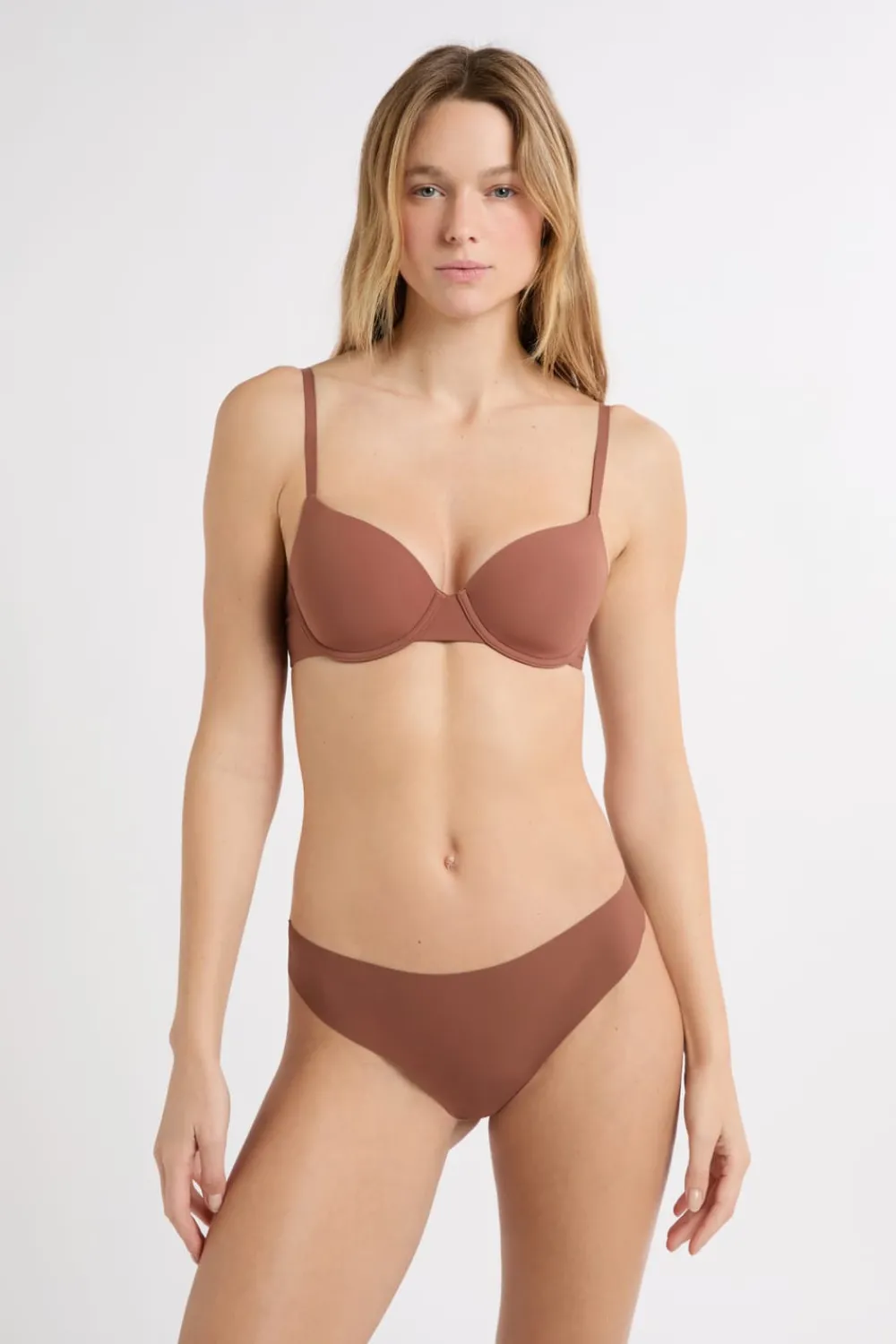 Outlet ETAM Sujetador Nº 4 - Sujetador de copas finas MARRON