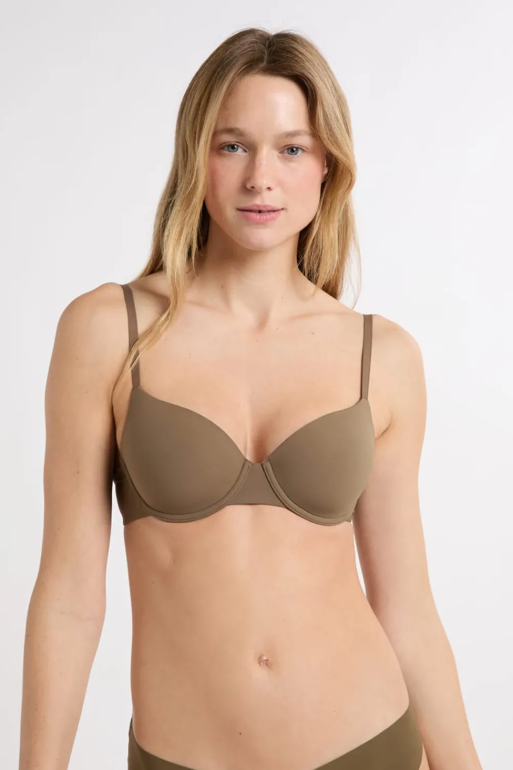 Discount ETAM Sujetador Nº 4 - Sujetador de copas finas VERDE