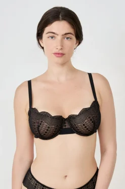 Sale ETAM Sujetador N. 9 - Balconet NEGRO