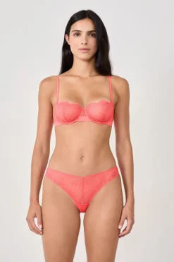 Discount ETAM Sujetador N. 9 - Balconet de encaje CORAL