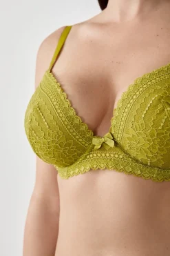 Discount ETAM Sujetador N. 5 - Balconet escotado ANIS