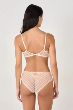 Clearance ETAM Sujetador N. 9 - Balconnet de encaje ROSA CLARO
