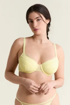 Best ETAM Sujetador N.º 4 - Copas finas AMARILLO P&Aacute;LIDO.
