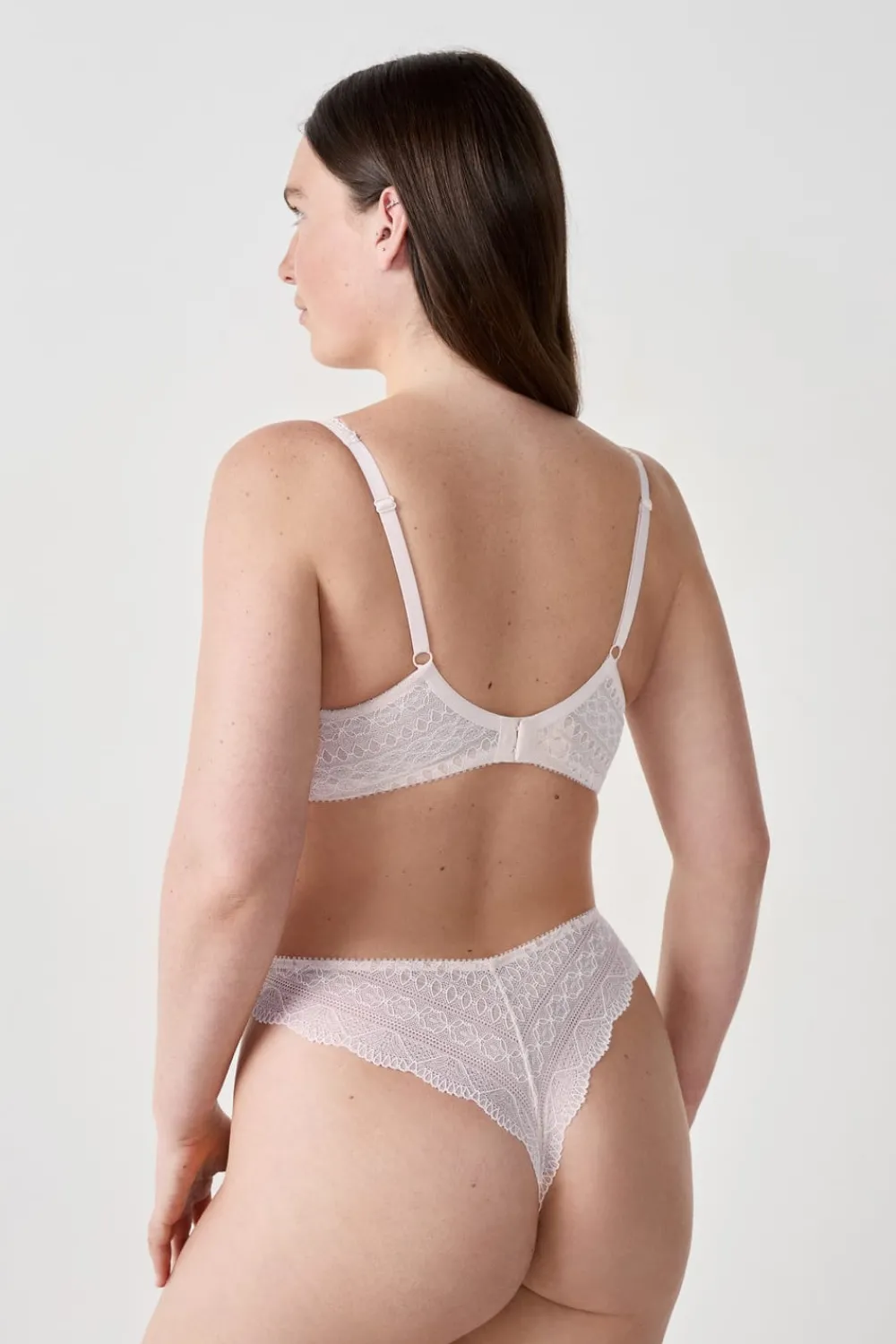Outlet ETAM Sujetador Nº 3 - El triángulo push-up ROSA PÁLIDO