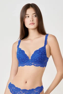 New ETAM Sujetador N. 2 - Push-up escotado &Iacute;NDIGO