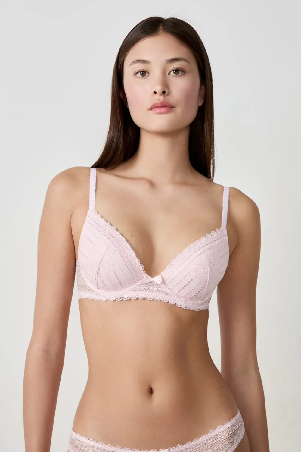 Best ETAM Sujetador N. 2 - Push-up escote pronunciado ROSA CLARO
