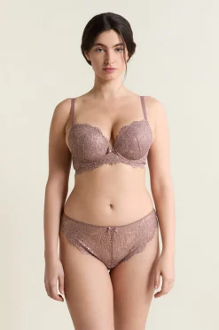 Best ETAM Sujetador N.5 - Copas finas escote pronunciado Topo