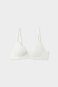 Outlet ETAM Sujetador N.2 - El push-up escote pronunciado de encaje crudo
