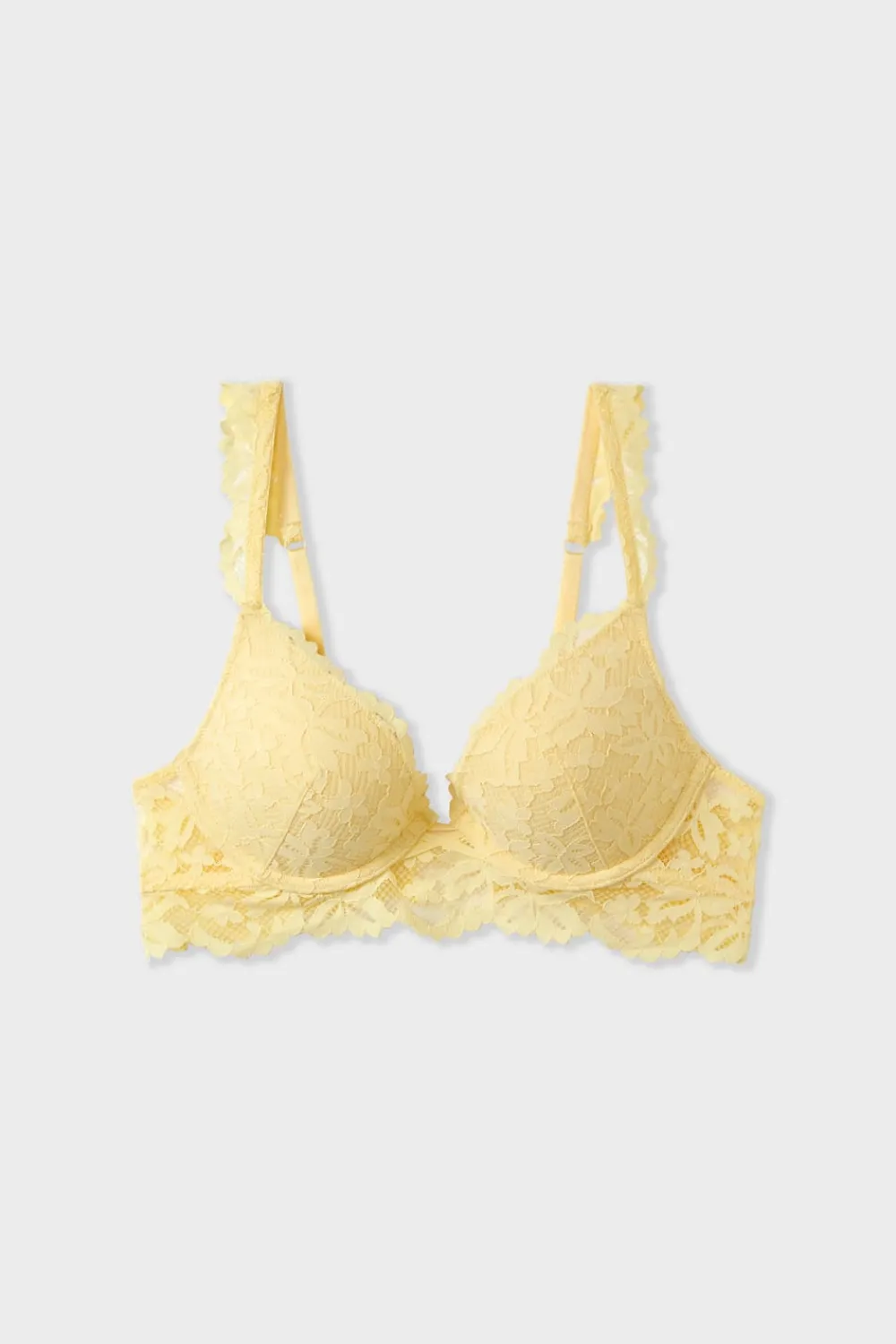 Discount ETAM Sujetador N.2 - Push-up escotado VAINILLA