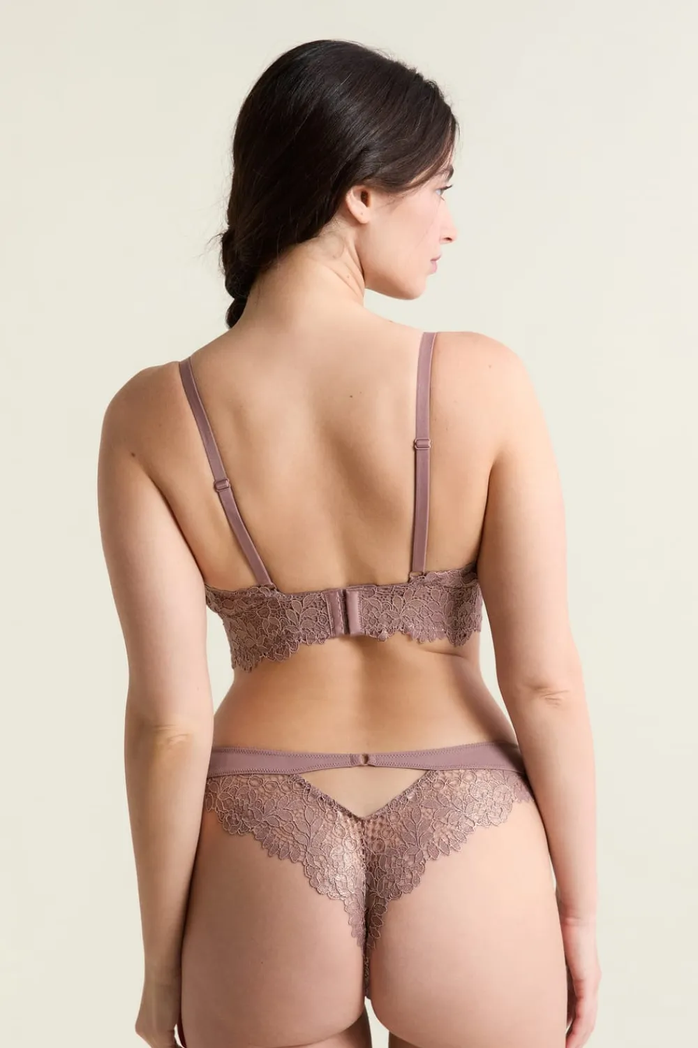 Hot ETAM Sujetador N.8 - Triángulo sin aros TOPO