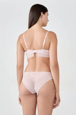 Sale ETAM Sujetador push-up ROSA EMPOLVADO