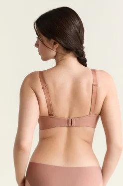 Online ETAM Sujetador sin aros de copas finas de microfibra ROSA NUDE