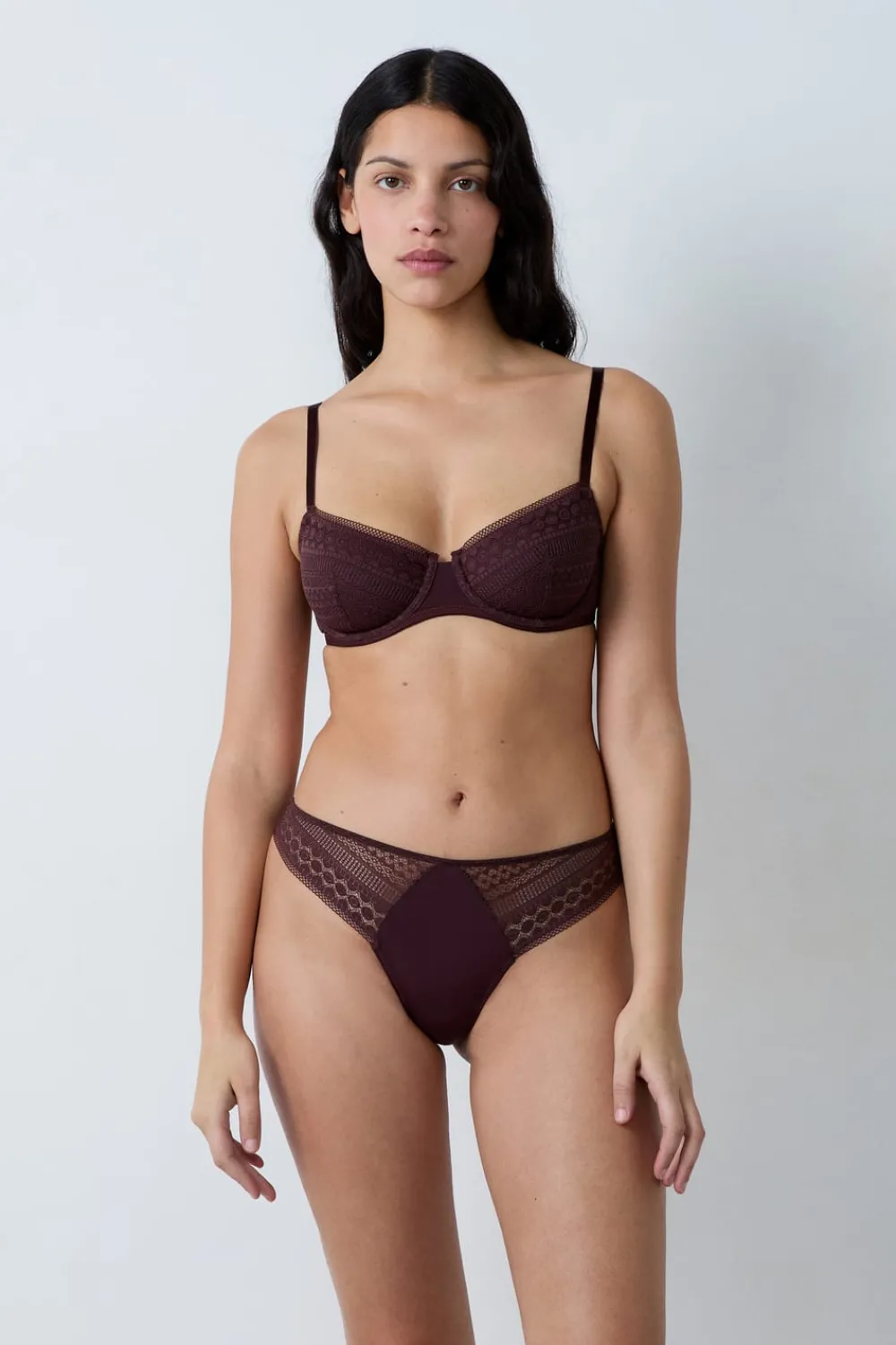 Sale ETAM Sujetador sin relleno CHOCOLATE