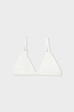 Sale ETAM Sujetador triangular de encaje crudo
