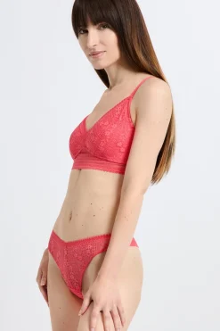 Clearance ETAM Sujetador triangular sin aros post-mastectomía CORAL