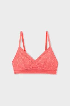 Clearance ETAM Sujetador triangular sin aros post-mastectomía CORAL