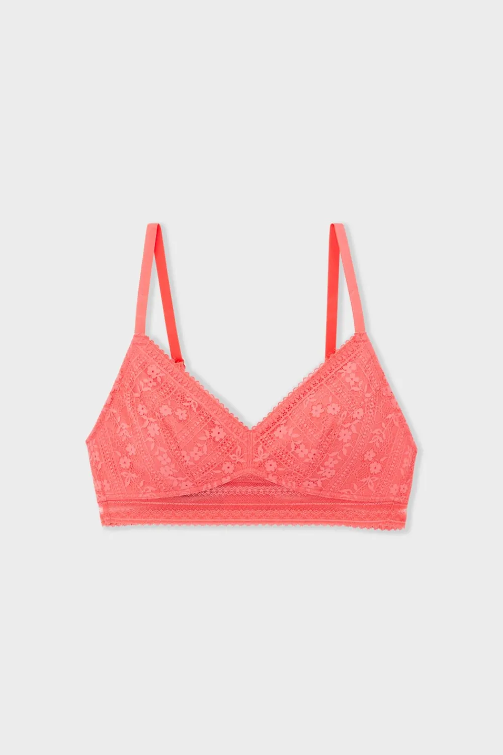 Clearance ETAM Sujetador triangular sin aros post-mastectomía CORAL