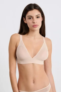 New ETAM Sujetador triangular sin aros NEGRO