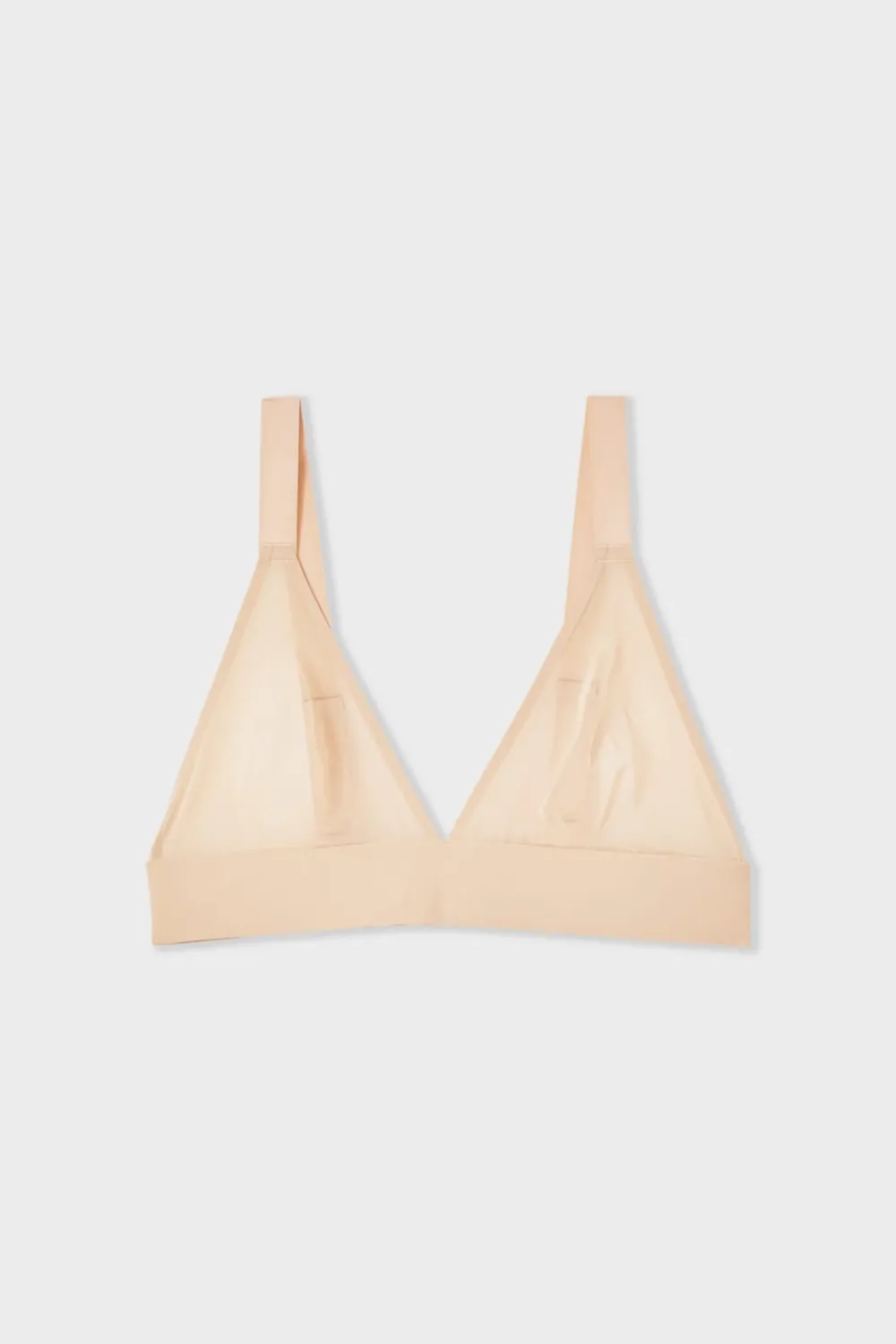New ETAM Sujetador triangular sin aros NEGRO